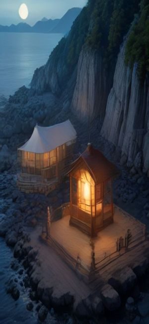 动漫网番剧详情页展示简介、评分、声优及剧照画廊，深色背景突出视觉